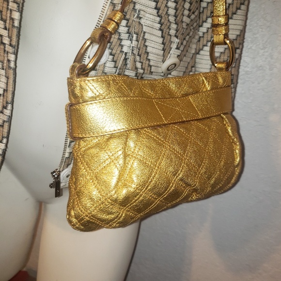 Marc Jacobs  Quilted Gold Purse - Picture 3 of 8